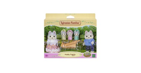 Sylvanian Families 5636 Familia Husky - casa de muñecas