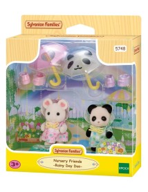 Sylvanian Families Kindergarten Friends Rainy Day Duo 5748 