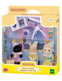 Sylvanian Families Kindergarten Friends Sleepover Party Trio 5750 