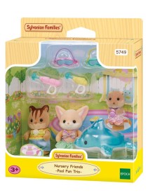 Sylvanian Families Kindergarten Friends Wading Pool Trio 5749 