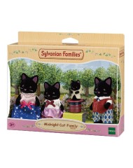 Sylvanian Families Midnight Cat Family 5530