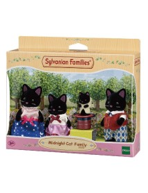 Sylvanian Families Midnight Cat Family 5530 