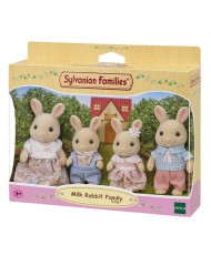 Sylvanian Families Milk Rabbit Family