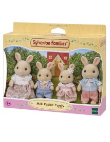 Sylvanian Families Milk Rabbit Family 