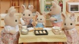 Figurina Joc Sylvanian Families Milk Rabbit Family