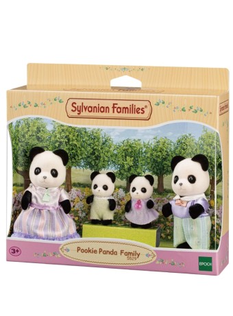 Figurina Joc Sylvanian Families Pookie Panda Family 5529