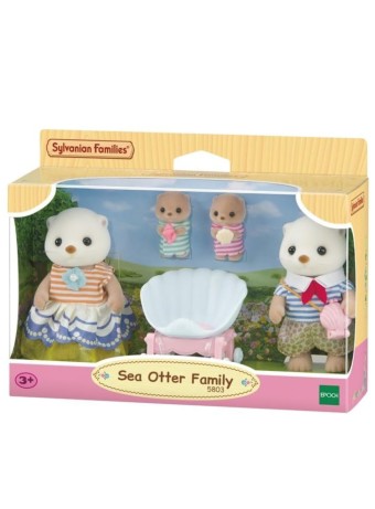 Figurina Joc Sylvanian Families Sea Otter Family 5803