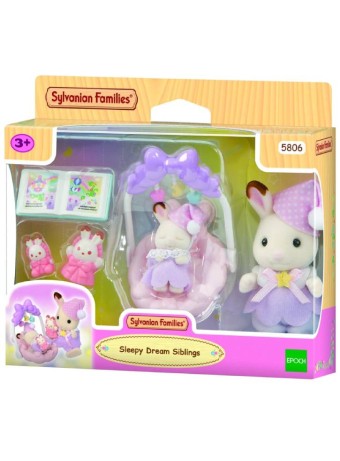 Figurina Joc Sylvanian Families Sleepy Dream Siblings 5806