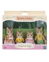 Sylvanian Families Striped Cat Family 5180