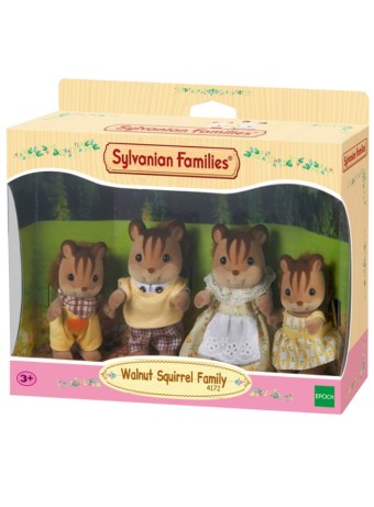Figurina Joc Sylvanian Families Walnut Squirrel Family 4172