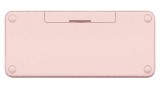  Tastatura Logitech K380 Mac Multi Device Bluetooth Rose pentru PC