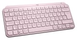  Tastatura Logitech MX Keys Mini Minimalist Wireless Illuminated Pink pentru PC