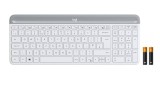  Tastatura Logitech Slim Wireless & Mouse Combo Mk470 Offwhite Nordic pentru PC