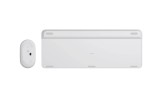  Tastatura Logitech Slim Wireless & Mouse Combo Mk470 Offwhite Nordic pentru PC