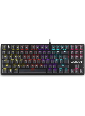  Tastatura Spartan Gear Lochos 2 Tkl 87 Keys Wired Mechanical Gaming pentru PC