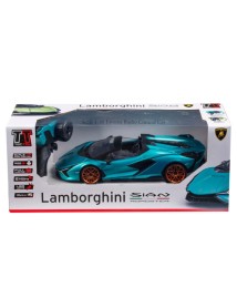 Tec-toy Lamborghini Sian R/C 1:16 2,4ghz Turquoise (471306) 