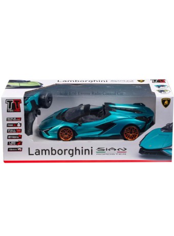  Tec-toy Lamborghini Sian R/C 1:16 24ghz Turquoise (471306)