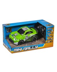 Tec-toy Mini Rally R/C 1:24 2,4ghz W/light, Green (471274)
