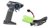  Tec-toy Raptor R/C 1:12 24ghz 74v LI-ion Yellow (471403)