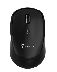 Techmade Mouse Wireless Tm Xj35 Black