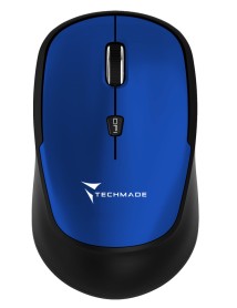 Techmade Mouse Wireless Tm Xj35 Blue 