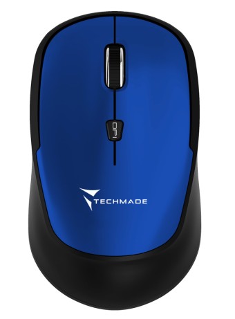  Techmade Mouse Wireless Tm Xj35 Blue pentru PC