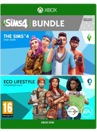 Joc The Sims 4 Plus Eco Lifestyle Bundle pentru Xbox One