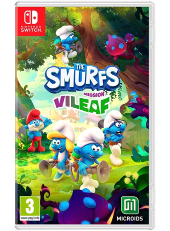 Joc The Smurfs Mission Vileaf pentru Nintendo Switch