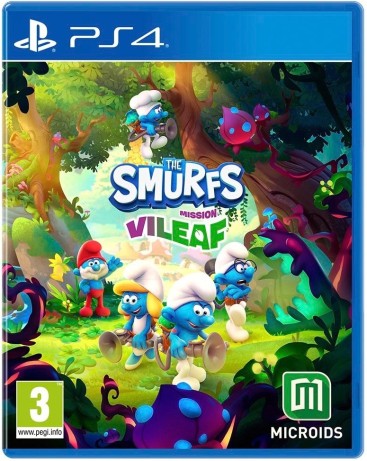 Joc The Smurfs Mission Vileaf pentru PS4