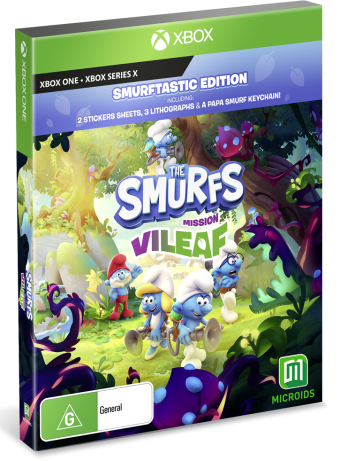 Joc The Smurfs Mission Vileaf Smurftastic Edition pentru Xbox One