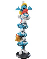The Smurfs Resin Smurfs Column Polychrome Edition 50cm