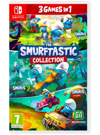 Joc The Smurftastic Collection 3 In 1 pentru Nintendo Switch