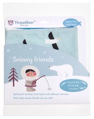 Threadbear Book Baby Activity Book Snowy Friends (tb4082)