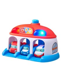 Tiny Teamsterz Tumblers Launch Garage (1417571) 