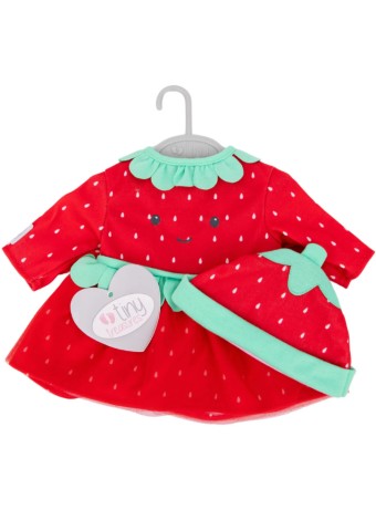 Papusa Tiny Treasure Strawberry Cutie Doll Outfit (30612)