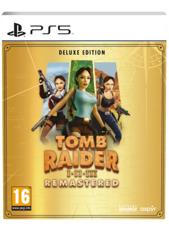 Joc Tomb Raider I II & III Remastered Deluxe Edition pentru PS5