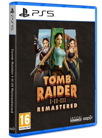 Joc Tomb Raider I II & III Remastered pentru PS5