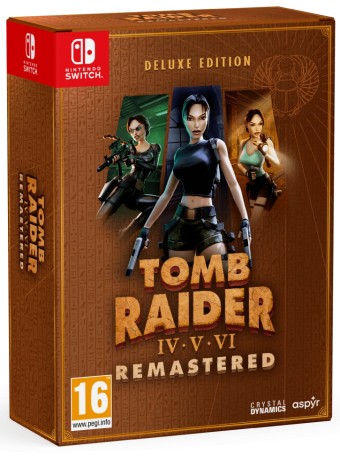 Joc Tomb Raider IV VI Remastered Starring Laracroft Deluxe Edition pentru Nintendo Switch