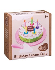 Tort Small Wood Birthday Cream Cake (l40004)