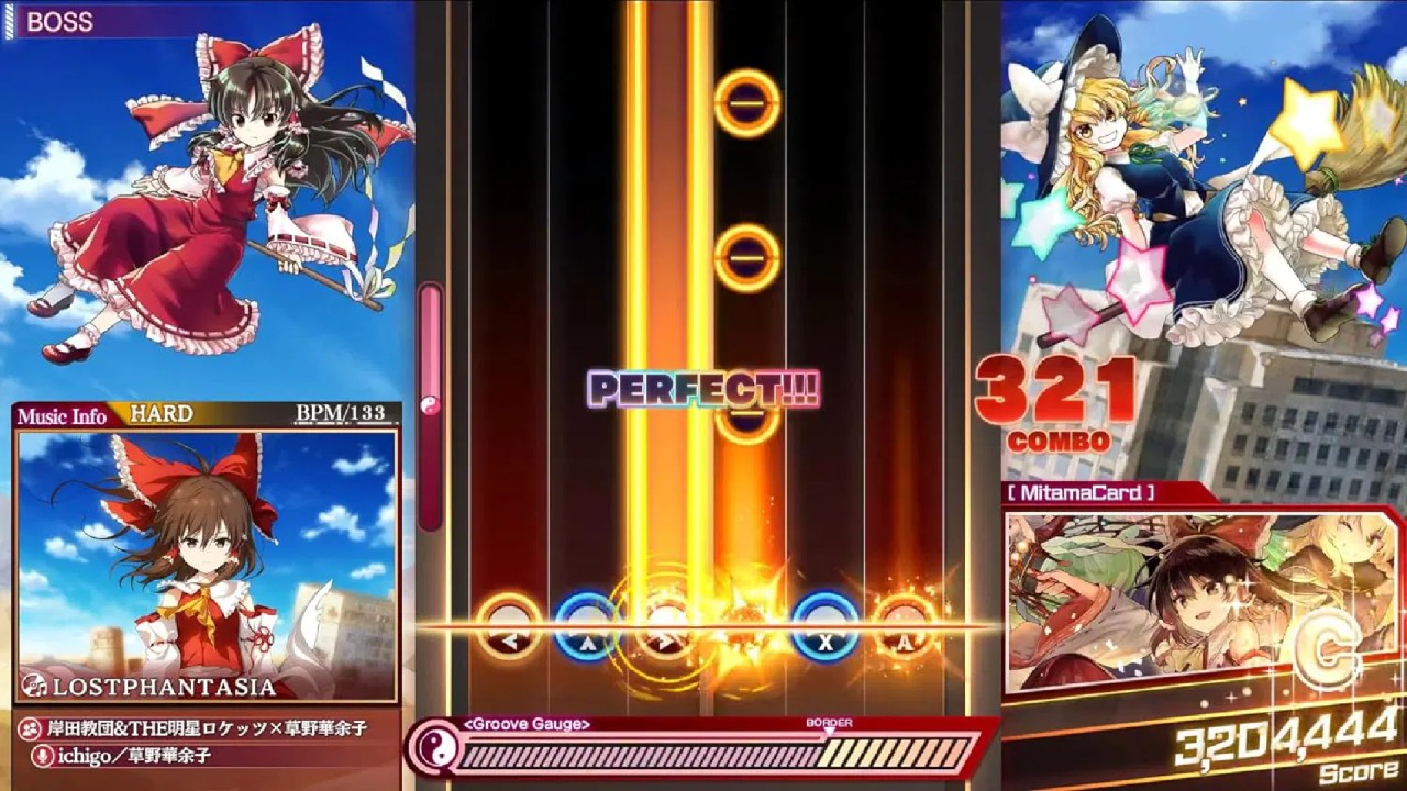 Joc Touhou Danmaku Kagura Phantasia Lost pentru Nintendo Switch