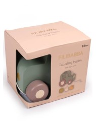 Tractor Filibabba Pull Along Shape Sorter (fi-02776)