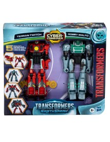 Transformers Earthspark Cyber Combiner Terran Twitch Robby Malto (f8438) 
