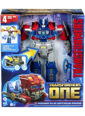 Jucarie Robot Transformers One Power Flip Optimus Prime Action (f9209)