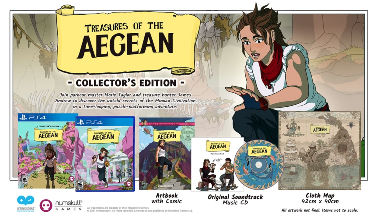 Joc Treasures Of The Aegean Collectors Edition pentru Nintendo Switch