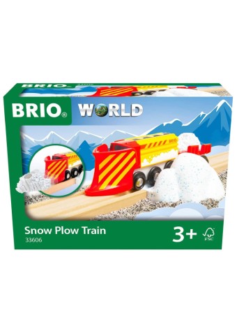  Trenul Brio & Snow Plow (33606)