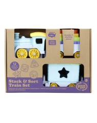 Trenul Stack & Sort Green Toys (tnss-1460)