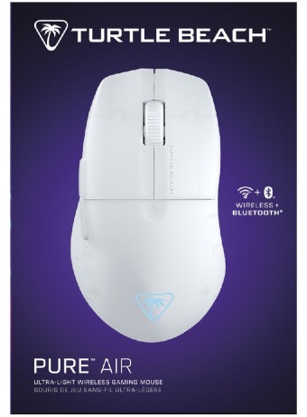  Turtle Beach Pure Sel Ultra Light Gaming White Mouse pentru PC
