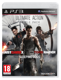Ultimate Action Triple Pack Just Cause 2 Sleeping Dogs &tomb Raider 