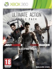 Ultimate Action Triple Pack Just Cause 2, Sleeping Dogs Tomb Raider