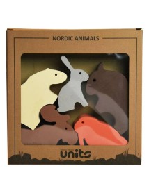 Units 5 Small Nordic Animals In A Box (224) 